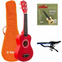 TERRIS JUS-11 RD dPACK 1 - Укулеле (набор) сопрано