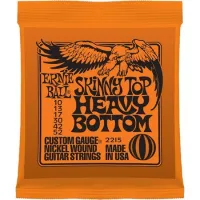 Комплект струн для электрогитары Ernie Ball Skinny Top Heavy Bottom P02215