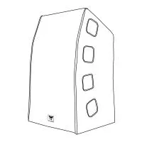 RCF CVR 002 Чехол для четырех GTX 10 на тележке