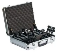 Audix dp7  комплект из 7 микрофонов для ударных: i5, d6, d4, 2 x d2s, 2 x adx51, кейс