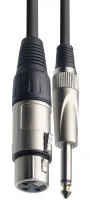 FORCE FMC-03/3 - микрофонный шнур небалансный , jack (mono) - XLR (F)