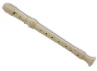 B9319 Блок-флейта До-сопрано, 3 части, пластик, барочная система, Hohner