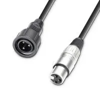 Cameo dmx adapter out – кабель-адаптер dmx, xlr ip65 3 pin (male) – xlr 3pin (female)