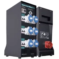 ИМЛАЙТ PD 6-3 tour Блок диммерный цифровой, 6 каналов по  16А, мобильный вариант, вход-выход разъемы СЕЕ,  автоматы LEGRAND