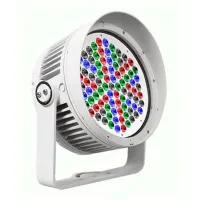 ARCTIK AM1461XWT PIXI MAX (R+G+B+W)  Светодиодный архитектурный светильник направленного света на лире. Световой поток 9792 Lm, сила света 459450 кд при оптике 6 градусов, источник света 91x3 Вт (24R+124G+20B+23White), управление DMX-512, RDM, CCS 3.0 ,