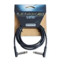 Rockboard rbo cab pc f 140 blk  кабель для коммутации гитарных эффектов, 140 см, чёрный