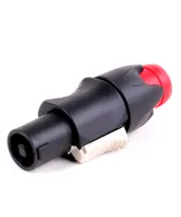 Taverlab F1015-Red - Разъём кабельный 4PIN Speaker Connector "папа", красный