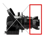 Lens Fix 19° for Anzhee Profile MINI 20 MKII - Сменный объектив для театрального профильного прожектора