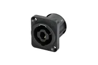 Rean RLS4MDZ-V панельный разъём speakON female 4-контактный, вертикальный монтаж на