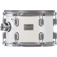 Roland pda120-pw  двухзонный пэд тома 12” x 8” премиум-класса деревянной конструкции, цвет белый