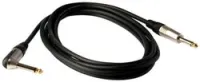 Rockcable rcl30253 d6  инструментальный кабель, джек(прямой)-джек(угловой) 3 метра.
