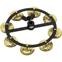 Meinl hthh1b-bk  тамбурин 5" headliner® series, однорядный, джинглы из кованной меди