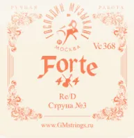 Vc-368 FORTE РЕ 3-ая струна для скрипки, Господин Музыкант