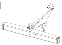 d&b CCL Top mounting frame (Z5821.000) Верхняя рама для линейного массива CCL, цвет черный