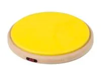 PMPP-R8 Тренировочный пэд 8", двусторонний, желтый, Leonty