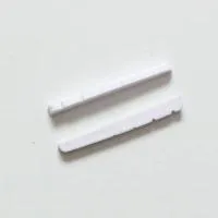 GN01 верхний порожек для 6-струнной электрогитары "Strat/Tele", ширина 42 мм, пластик ABS, цвет белый, Donlis