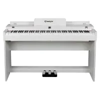 SOLISTA DP600WH Фортепиано цифровое, цвет белый (SOLISTA DP600WH - корпусное цифровое фортепиано начального уровня, 88 полноразмерных клавиш с тремя уровнями чувстивельности к касанию, клавиатура взвешенная с молоточковой механикой, современный источник з
