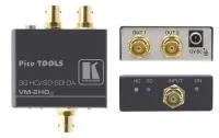 14578 VM-2HDXL - VM-2HDxl — высококачественный усилитель-распределитель сигналов SDI (SMPTE 259M и SMPTE 344M) и HD-SDI (SMPTE 292M). Прибор имеет один вход, сигнал с которого после буферизации и развязки распределяется на два идентичных выхода.