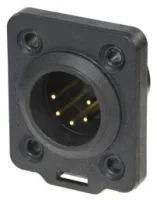 Neutrik NC5MDX-TOP панельный разъем XLR male, для наружного использования, золоченые контакты, IP65,