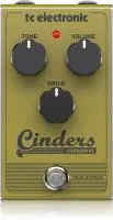 Tc electronic cinders overdrive педаль овердрайв,