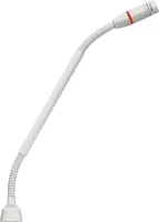 Shure mx410wrlpdf/n. конденсаторный микрофон shure, две гибкие секции, длина 25,4 см, одноцветная индикация, без предусилителя, без капсюля, цвет белый