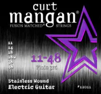 CURT MANGAN Electric Stainless Steel 11-48 струны для электрогитары
