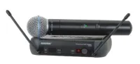 SHURE PGX 24/BETA58 двухантенная "вокальная" радиосистема с капсюлем динамического микрофона BETA 58<br> сканер частот, переключаемые частоты
