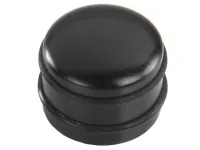 Switch handle Acura GP-FEB24 - Ebony knob with abalone ring inlay for electric guitar