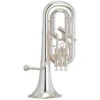 Yamaha ybb-621s  туба in bbb 3/4 4х помповая, проф., 366мм.,17,5-18,5мм., посеребренная