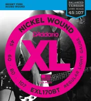 D'Addario EXL170BT - комплект струн для бас-гитары 45-60-80-107