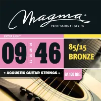 Комплект струн для акустической гитары Magma GA100B85