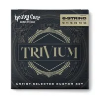 Dunlop tvmn1052 trivium  струны для электрогитары, heavy core, 10-52