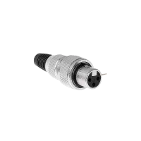 AVCLINK C3FX-SPEC Разъем XLR кабельный, 3 контакта, гнездо, с блокировкой