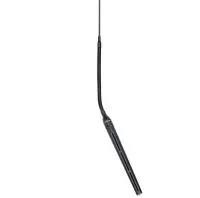 SHURE MX202B/MS подвесной театрально-хоровой микрофон конденсаторный суперкардиоидный, мини-пушка, встроенный предусилитель, 20-20000 Гц, 22 мВ/Па, Max.SPL 121 дБ, разъем XLR, гусиная шея 10 см, кабель 9,1 м. Черный 