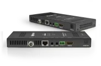 Wyrestorm ex-35-h2-arc, комплект из hdbaset приемника и передатчика hdmi 2.0,  ик и rs-232, 1080р до 70 м, поддержка 4k@60 4:4:4 (35 м), hdcp2.2, poh, arc. toslink и 3-пин аудио выходы.