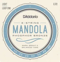 Комплект струн для мандолы D'Addario EJ72