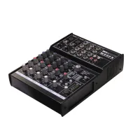 INVOTONE MX6FX - Микшерный пульт 2 микрофонных входа XLR и балансный Jack,...