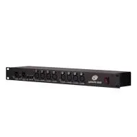 splitDMX-X82R/3PIN [SL229T1] Сплиттер DMX512/RDM 2входа-8выходов, ТМ Siberian Lighting