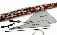 Bassoon swab set Bambu KL03 - Two microfiber swabs for bassoon and its neck