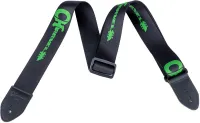 CHARVEL STRAP CHARVEL LOGO BLK/GRN ремень зеленый