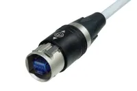 Neutrik NKE6S-2-WOC кабель RJ45, с металл. корпусом IP65 на одном конце, 6 кат. экранир. (S/FTP), дл