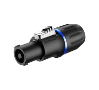 ROXTONE RS4FP-Blue Разъем кабельный типа speakon, 4-х контактный, "female", Контакты: никелированная латунь. Цвет: черно-синий.