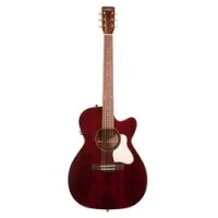 Art & lutherie legacy tennessee red cw presys ii  электроакустическая гитара, grand, цвет вишнёвый