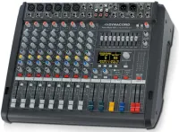 Dynacord POWERMATE 600-3 микшерный пульт со встроенным усилителем, 4 Mic/LIne + 4 Stereo, FX-процессор, 2 x 1000 Вт @ 4 Ом