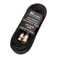 SL-AUDIO AC100B - микрофонный кабель 10 м., черный, шт