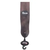 Blacksmith ls-0780 brown  ремень для гитары, кожа, 55 мм, коричневый, толстый, мягкий, кругл концы
