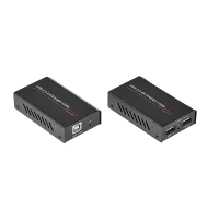 AVCLINK UT-100D Комплект передатчик и приемник сигнала USB 2.0 по витой паре. Вход/Выход передатчика: 1 x USB B/1 x RJ45. Вход/Выход приемника: 1 x RJ45/2 x USB A. Максимальное расстояние: 100 м. Категория кабеля: Cat5e/Cat 6.  Поддержка POC. Рекомендован