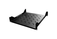 Полка Wize Pro [WSH1U80] с боковым креплением, высота 1U,  глубина 500мм, для рэковых шкафов