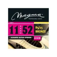Magma GA130B85 струны для акустической гитары .011, .015, .023, .032, .042, .052, бронзовая навивка