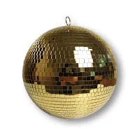 AstraLight AMB040 Gold  шар зеркальный золотой без привода, d=40 см